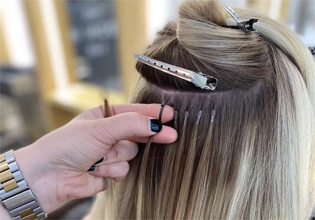 i tip hair extensions installation