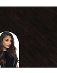 Invisi Tape in Hair Extensions Colombian Cocoa (2)