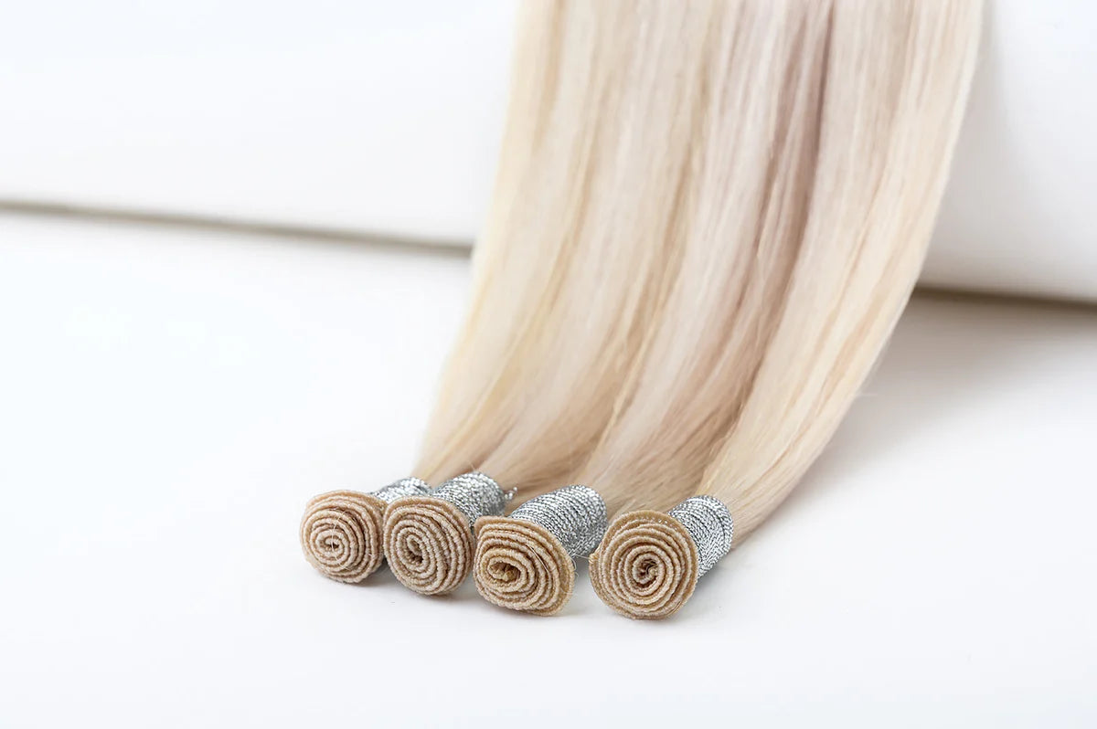 hand tied weft hair extension 60