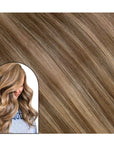 Tape in Hair Extensions Zurich Toffee (6P10)