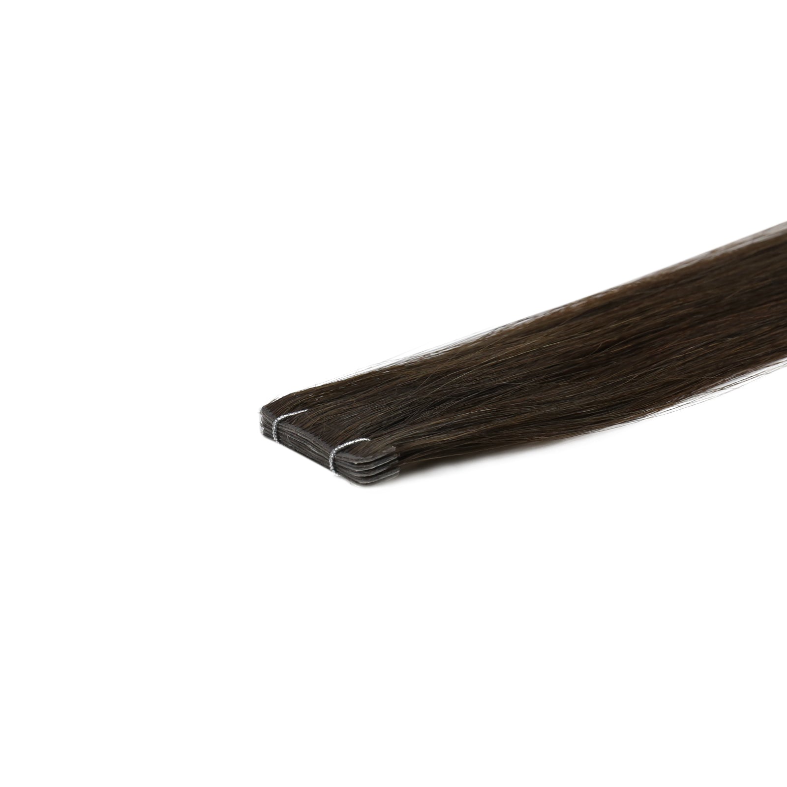 intacte hair Invisi Tape in Hair Extensions Dark Brown (2)