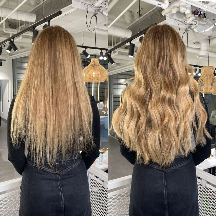 18 INCH HAIR EXTENSIONS BEFORE AND AFTER