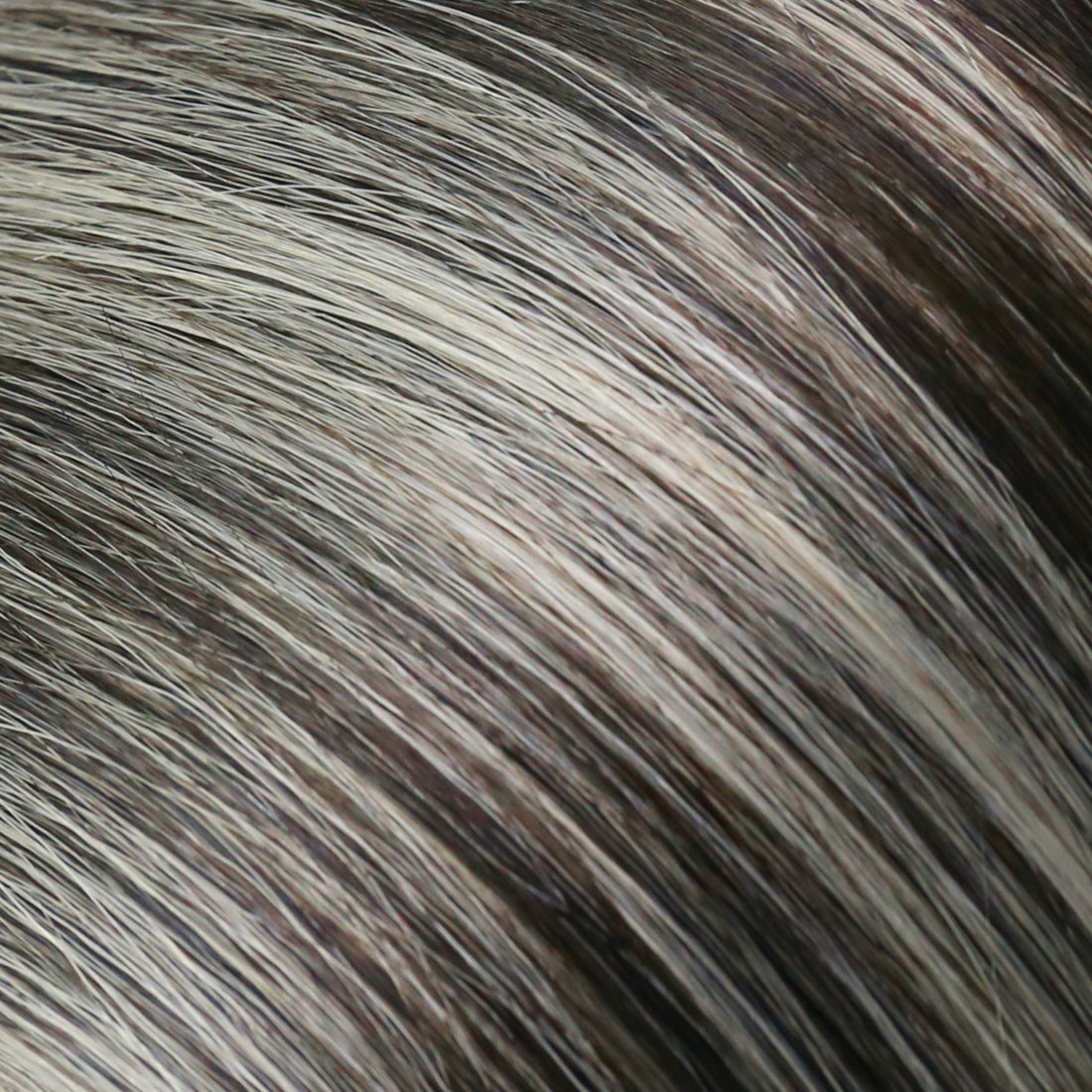 Hetto Tape-In Extensions - Real Hair Balayage Black & Silver - View #3