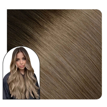 Invisi Tape in Hair Extensions Turkish Mousse (DXB/18R2)