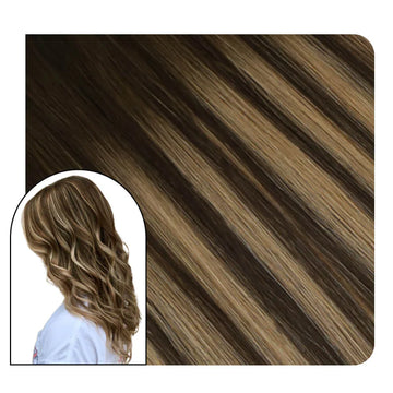 Tape in Hair Extensions Venetian Syrup (BM)