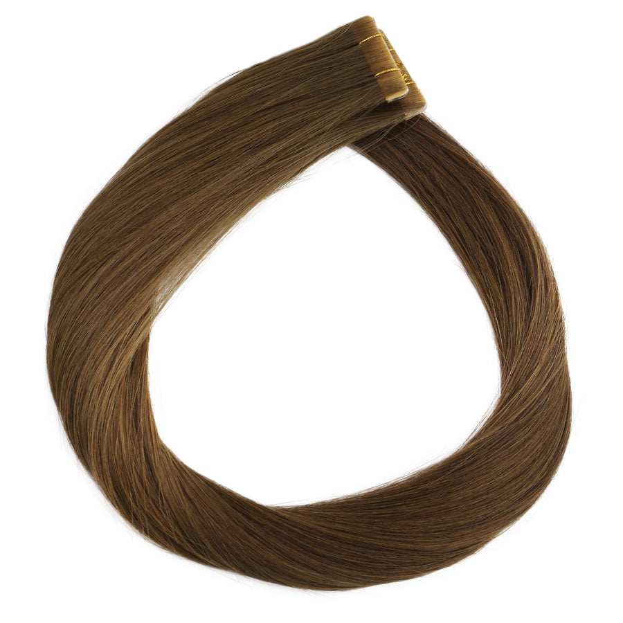 Invisi Tape in Hair Extensions Swiss Chocolate (4)