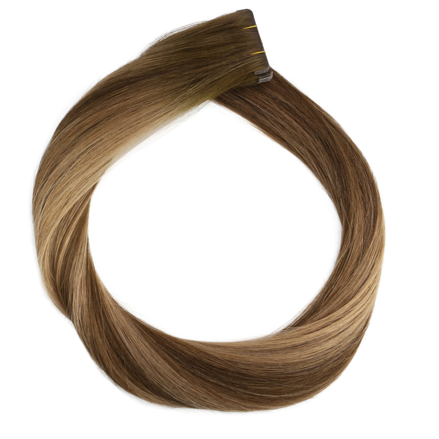 Invisi Tape in Hair Extensions Swedish Amber (4/4/27)
